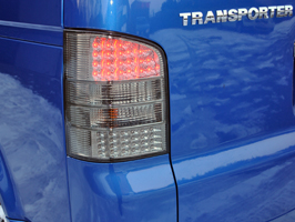 Rear Lamp Set, Smoked LED, VW T5 & Caravelle 03-09