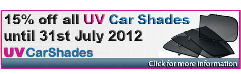 20% off all UV Car Shades until 31st January 2012