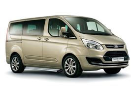 Ford Transit Custom Aluminium Side Step Running Board 2013>