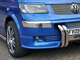 VW T5 Front Corner Spoilers 03-09