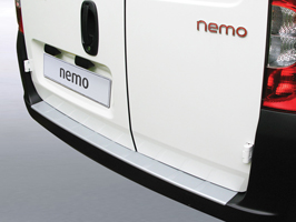 Citroen Nemo / Fiat Fiorino Qubo ABS Rear Bumper Protector 09>