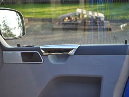 Stainless Steel Inner Door Handle Covers VW T5 03-09 & 2010>