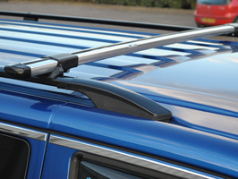 VW T5 Aluminium Cross Bar and Foot Pack Kit (Long)