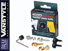 Anti-Theft Number Plate Bolts