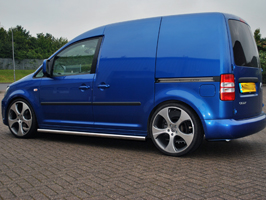 VS Styling 60mm Sidebars (No Step) VW Caddy 04-10 & 2010>