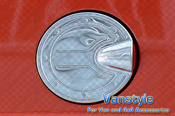 Stainless Steel Fuel Flap Cover Fiat Doblo, 2000-ON