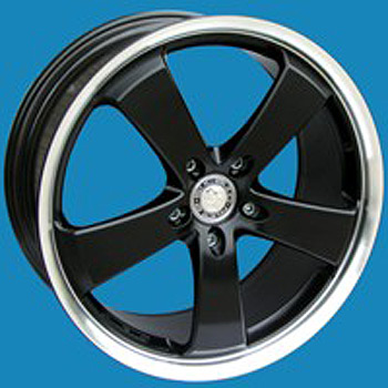 Futura Wheel 17x7.5 BLACK DIAMOND Set of 4 - 5x112 Galaxy - Alha