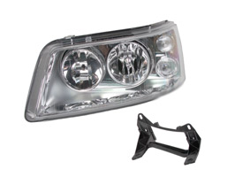 Twin Reflector Headlamp, RHD VW T5 & Caravelle, 2003>09