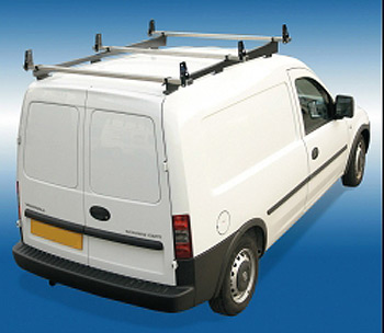 Vauxhall Combo Van PRE 2001, 3 Bar H Duty S/S Roof Rack