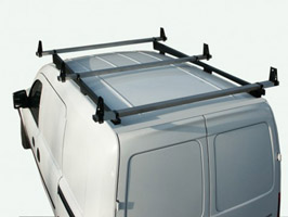 Vauxhall Combo Van, 2001 on, 3 Bar Heavy Duty S/S Roof Rack