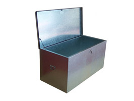 1250 X 600 X 600 Jumbo Steel Tool Box / Store, With Twin Locks