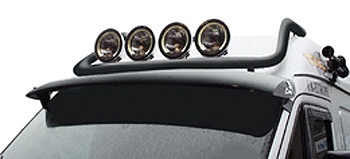 XTC Roof Light Bar Black High Roof Jumbo Transit 2000-06