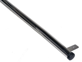 Stainless Steel 50mm Side Bars, SWB Mercedes Vito 1997-03