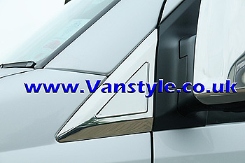 Door Quarter Panel Cover Set Stainless Steel - Mercedes Sprinter