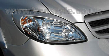 SportMAX Headlight Brows ABS Unpainted Vito Viano 2003-