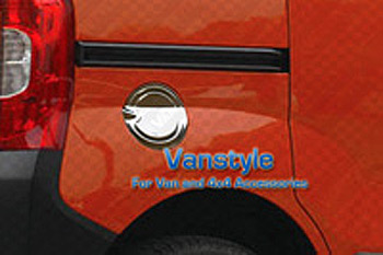 Stainless Steel Fuel Flap Cover - Bipper Nemo Fiorino Qubo NEW 2
