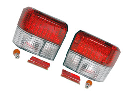 Rear Light Set, Clear LED, Transporter T4 & Caravelle, 1990>03