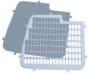 Rear Window Grilles For The High Roof Primastar, Trafic & Vivaro