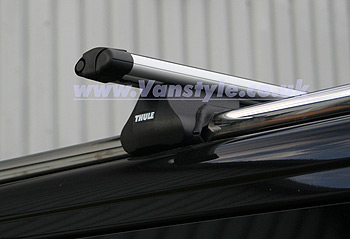 Long Heavy Duty Crossbars Set Lockable