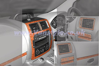 Dash Kit 1pc Console Scudo Expert Dispatch 01/2007-on
