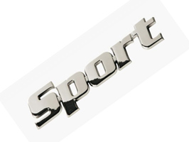 Sport Badge Chrome