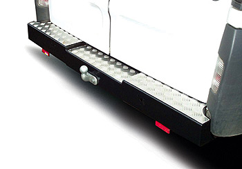 Rear Step Towing Bumper Black Sprinter Mk3/Crafter SWB/MWB/LWB 9