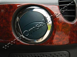 Stainless Steel Air Vent Trims, Fiat Doblo 2006>2009
