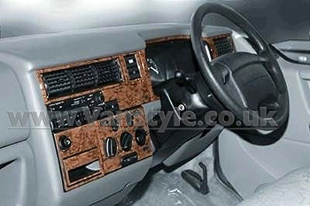 Dash Kit 19pc VW T4 Transporter 1996-98 WITH REAR AIRCON CONTROL