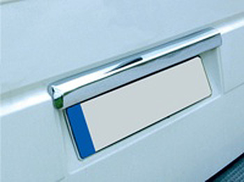 Rear Grab Handle Cover Stainless Steel - VW T4 Transporter/Carav