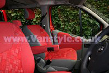 Single Armrest Left for Drivers Seat - Grey Leather Look