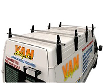Heavy Duty S/S Roof Bar 15" Brackets Transit High & Med SWB