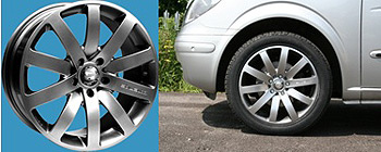 5+5 (10 Spoke) 17x7" 5x98 Wheel - Expert Dispatch Scudo till 200