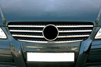 Stainless Steel Radiator Grille Kit - Mercedes Vito 03-10