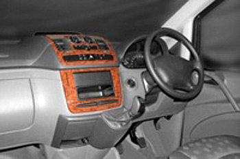 Dash Kit Upper+Audio PENHOLDER - Vito Viano Std Aircon 2006-09