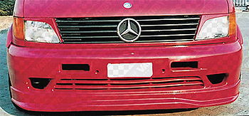 SportMAX Front Headlight Brows ABS Vito Van Only 1996-03