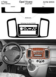 Dash Kit Audio Console for Grundig CAR 2002 Vivaro Only