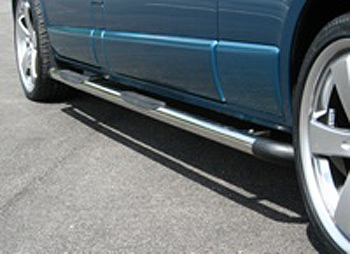 Safety SIDESTEPS Polished Black End Corners - MB Sprinter 1995-0