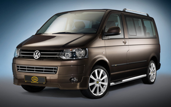Front Bumper Spoiler PU Rim VW T5 & Caravelle Facelift , 2010>