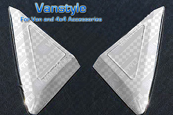 Door Quarter Light Panel Stainless Steel - VW Crafter 06-11