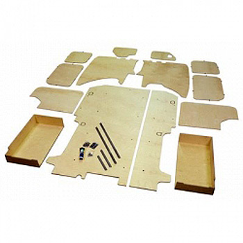 Ply Lining VW Crafter Long Wheel Base Extra High Roof 2006 On