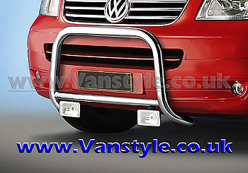 Cobra Front Protection A-Bar EU, T5 Transporter / Caravelle