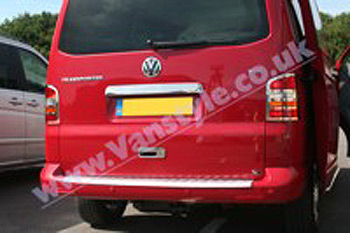 Tailgate Door Handle Cover Stainless Steel - VW T5 Transporter