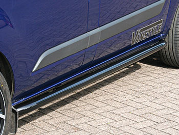 Sportline Style 60mm Side Bars - Black - Custom 2012-2023