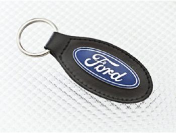 Leather Key Ring - Ford Logo