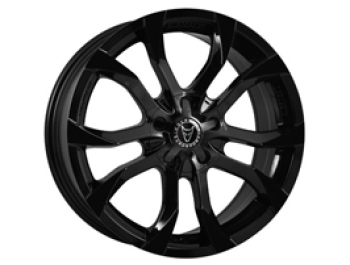 Wolfrace Assassin Gloss Black 18\"VW Amarok Wheel & Tyre