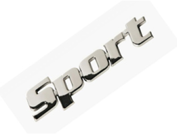 Sport Badge Chrome