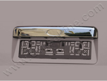 Stainless Steel Tailgate Handle Cover, Ford Transit, 2003>