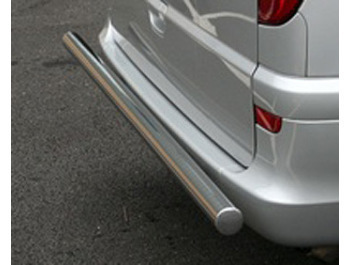 Vanstyle Rear Bar Chrome End Caps Sprinter 2006- NEW VW Crafter