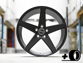 Inovit Rotor 20" Satin Black Wheel & Tyre - 5x120