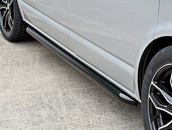 Vanstyle Sportline Style 60mm Black Steel Sidebars VW T5 T6